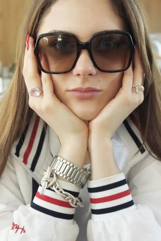 B201V81 Bracelet HERMES Chaîne d'ancre en argent