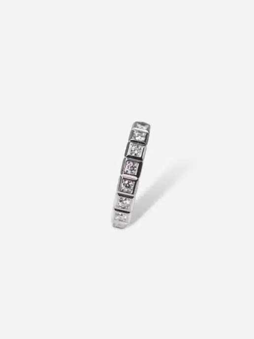 B430V209 Bague CHOPARD Ice Cube or gris et diamants