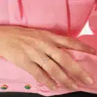 B436V129 Bague or gris diamant brun et diamants