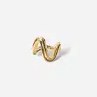 B469V233 Bague vague or jaune
