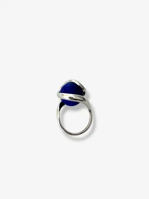 B558V325 Bague GILBERT ALBERT en or gris et billes interchangeables